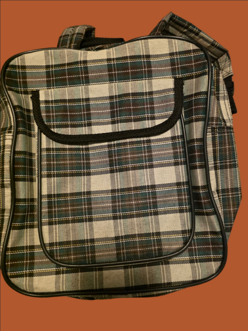 4/$25 Deal! Retro Plaid Backpack Stylr Bag